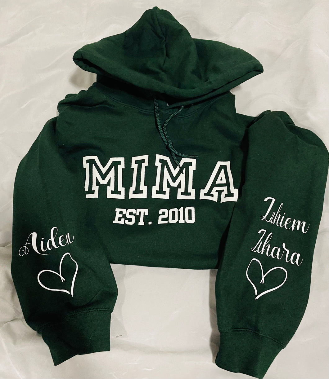 MAMA custom hoodies
