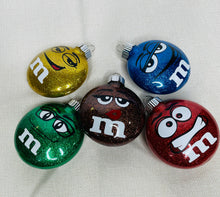 Load image into Gallery viewer, M &amp; M Christmas ornaments

