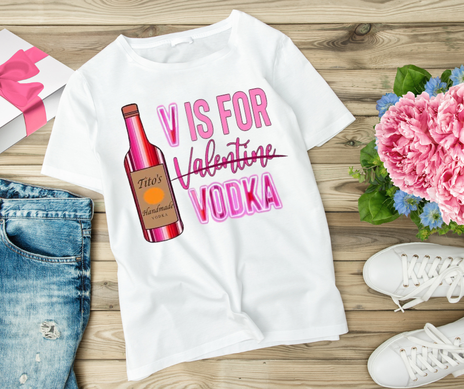 V is for Valentine/Vodka